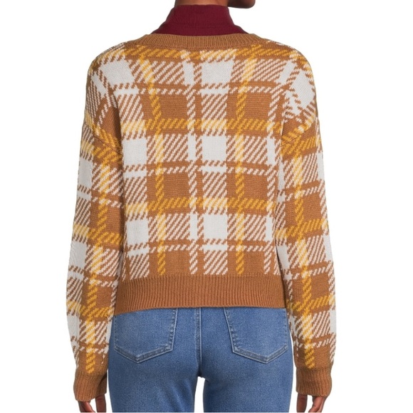 NoBo Fashion Cropped V-Neck Cardigan Sweater Junior Size L (11-13) - Picture 5 of 11